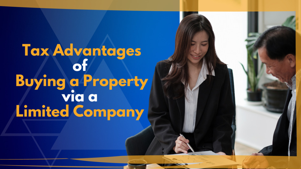 What are the tax advantages of buying a property via a limited company?